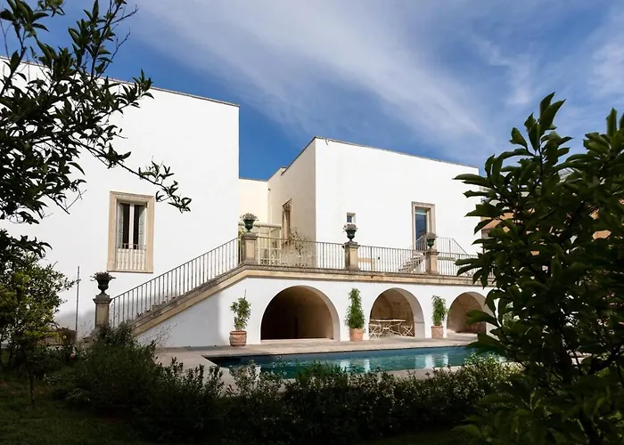With Pool In Former Castle Stables In Salento